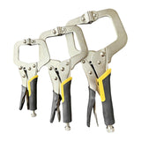 Maxbell 3 Pieces Woodworking Locking Pliers 6 Inches 9 Inches 11 Inches for Workshop