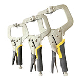Maxbell 3 Pieces Woodworking Locking Pliers 6 Inches 9 Inches 11 Inches for Workshop