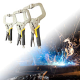 Maxbell 3 Pieces Woodworking Locking Pliers 6 Inches 9 Inches 11 Inches for Workshop