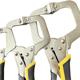 Maxbell 3 Pieces Woodworking Locking Pliers 6 Inches 9 Inches 11 Inches for Workshop