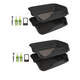 Maxbell Trimming Flower Tray Easy to Clean Gardening Tool Versatile with Replaceable 150 Microns Screen