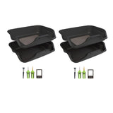 Maxbell Trimming Flower Tray Easy to Clean Gardening Tool Versatile with Replaceable 150 Microns Screen