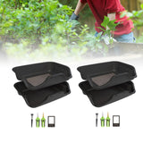 Maxbell Trimming Flower Tray Easy to Clean Gardening Tool Versatile with Replaceable 150 Microns Screen