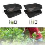Maxbell Trimming Flower Tray Easy to Clean Gardening Tool Versatile with Replaceable 150 Microns Screen
