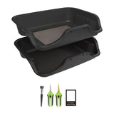 Maxbell Trimming Flower Tray Easy to Clean Gardening Tool Versatile with Replaceable 150 Microns Screen