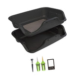 Maxbell Trimming Flower Tray Easy to Clean Gardening Tool Versatile with Replaceable 150 Microns Screen