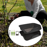 Maxbell Trimming Flower Tray Easy to Clean Gardening Tool Versatile with Replaceable 150 Microns Screen