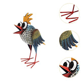 Maxbell Bird Sculpture Garden Decoration Iron Art Figurine for Backyard Decor Sturdy