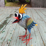 Maxbell Bird Sculpture Garden Decoration Iron Art Figurine for Backyard Decor Sturdy