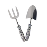 Maxbell Garden Tools Set Heavy Duty Plant Fork and Shovel for Bonsai Outdoor Indoor