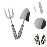 Maxbell Garden Tools Set Heavy Duty Plant Fork and Shovel for Bonsai Outdoor Indoor