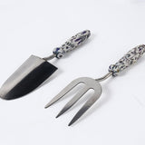 Maxbell Garden Tools Set Heavy Duty Plant Fork and Shovel for Bonsai Outdoor Indoor