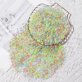 Maxbell 3-5mm Resin Glow in A Dark Pebbles Sand Multipurpose for Yard Aquarium Decor