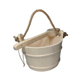 6L Gifts Multifunctional Sturdy Sauna Bucket and Ladle for Bathroom Home