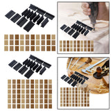 Maxbell Rubber Sand Paper Mat DIY Crafts Easy Use Automobiles Angle Sanding Grips Set With 30 Yellow Paper