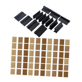 Maxbell Rubber Sand Paper Mat DIY Crafts Easy Use Automobiles Angle Sanding Grips Set With 60 Yellow Paper