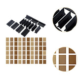 Maxbell Rubber Sand Paper Mat DIY Crafts Easy Use Automobiles Angle Sanding Grips Set With 60 Yellow Paper