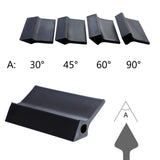 Maxbell Rubber Sand Paper Mat DIY Crafts Easy Use Automobiles Angle Sanding Grips Set With 60 Yellow Paper