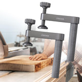 Maxbell 2x Desktop Fast Fixed Clip Hold Fast Hole Clamp for Woodworking Projects