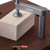 Maxbell 2x Desktop Fast Fixed Clip Hold Fast Hole Clamp for Woodworking Projects