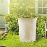 Maxbell Backflow Preventer Pipe Insulation Cover Outdoor Lawn Garden Sprinkler Valve Beige