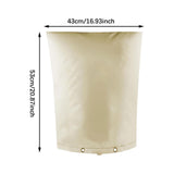 Maxbell Backflow Preventer Pipe Insulation Cover Outdoor Lawn Garden Sprinkler Valve Beige