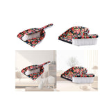 Maxbell Broom and Dustpan Set Multifunction Sweeping Broom for Pet Care Dorm Bedroom With Handle