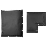 Maxbell Winter Outdoor Faucet Cover Garden Tap Insulated Frostless Faucet Sock Black 30.5 cmx33 cm