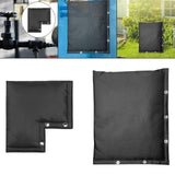 Maxbell Winter Outdoor Faucet Cover Garden Tap Insulated Frostless Faucet Sock Black 30.5 cmx33 cm