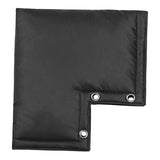 Maxbell Winter Outdoor Faucet Cover Garden Tap Insulated Frostless Faucet Sock Black 30.5 cmx33 cm