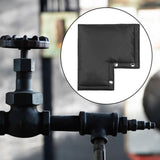 Maxbell Winter Outdoor Faucet Cover Garden Tap Insulated Frostless Faucet Sock Black 30.5 cmx33 cm