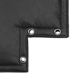 Maxbell Winter Outdoor Faucet Cover Garden Tap Insulated Frostless Faucet Sock Black 30.5 cmx33 cm