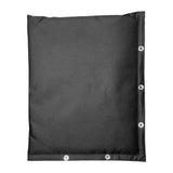 Maxbell Winter Outdoor Faucet Cover Garden Tap Insulated Frostless Faucet Sock Black 40 cmx50 cm