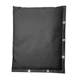 Maxbell Winter Outdoor Faucet Cover Garden Tap Insulated Frostless Faucet Sock Black 40 cmx50 cm