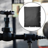 Maxbell Winter Outdoor Faucet Cover Garden Tap Insulated Frostless Faucet Sock Black 40 cmx50 cm