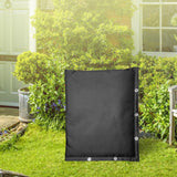 Maxbell Winter Outdoor Faucet Cover Garden Tap Insulated Frostless Faucet Sock Black 40 cmx50 cm