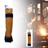 Maxbell Welding Rod Storage Leather Welding Rod Tool Bag for Welder Protection Tools