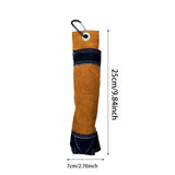 Maxbell Welding Rod Storage Leather Welding Rod Tool Bag for Welder Protection Tools