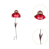 Maxbell Bird Feeder Outside Balcony Terrace Attracting Bird Wildbird Deck Nut Feeder Red