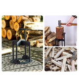 Maxbell Wood Splitter Tool Portable Practical Handheld Easy to Use Firewood Splitter