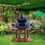 Maxbell Mini Gazebo Ornament Statue Bonsai Decoration for Garden Doll Houses Desktop