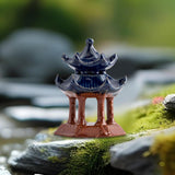 Maxbell Mini Gazebo Ornament Statue Bonsai Decoration for Garden Doll Houses Desktop