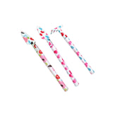 Maxbell 3Pcs Mini Garden Tools Kit Iron with Spades and Rake for Greenhouse Gardener Pink