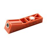 Woodworking Hole Drilling Locator Red for Board Splicing Furniture Repairing Single Pocket