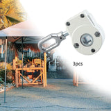 Maxbell 3 Pieces Drive Gear Lawn Manual Crank Gear for Courtyard Outside Rain Canopy