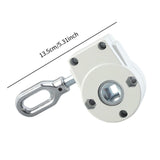 Maxbell 3 Pieces Drive Gear Lawn Manual Crank Gear for Courtyard Outside Rain Canopy