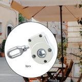 Maxbell 3 Pieces Drive Gear Lawn Manual Crank Gear for Courtyard Outside Rain Canopy
