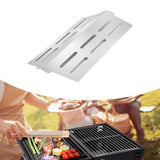 Maxbell BBQ Grill Heat Plate Stainless Steel Grill Burner Cover for Outdoor Camping