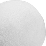 Maxbell Pool Scum Absorber Washable Bathtub White Reusable Swimming Pool Filter Ball 1x
