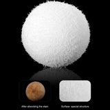 Maxbell Pool Scum Absorber Washable Bathtub White Reusable Swimming Pool Filter Ball 1x
